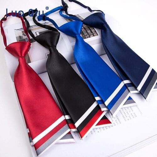 2019 Womens womens professional tie, air and small stewardess bank, school air, student uniform tie