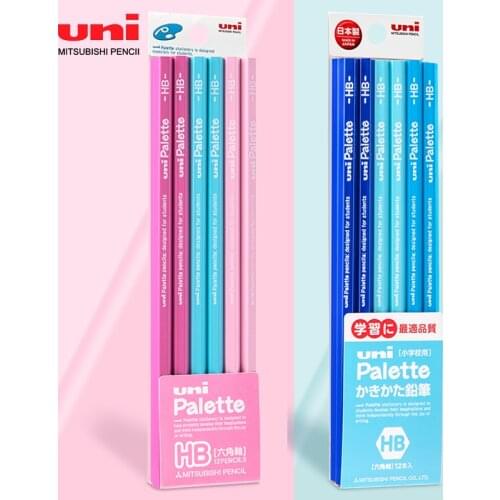 12 Pieces/set UNI Mitsubishi Pencil 5050 HB Sketch Art Painting Pencil Hexagon Rod Design Suitable for Students