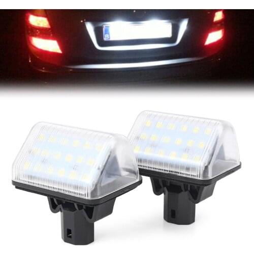 Car LED license Number Plate Light Lamp Indicators For Mazda 6 Sedan / speed 6 /6 MPS/6 Station Wagon CX-7 CX-5 CE Accessories