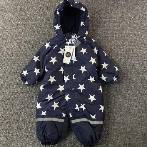 Childrens/Boys/Girls Jumpsuit, Kids overalls, Windproof / Waterproof Baby Playsuit, Winter Outdoor clothes, size 80, 86, 92