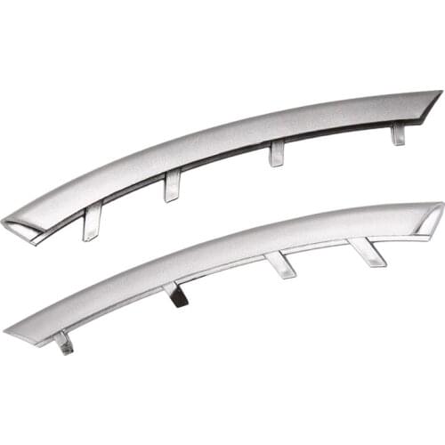 For BMW Z4 E89 2009-2016 L+R Front Bumper Lower Grill Finisher Rod Trim Replacement 51117203795 / 51117203796