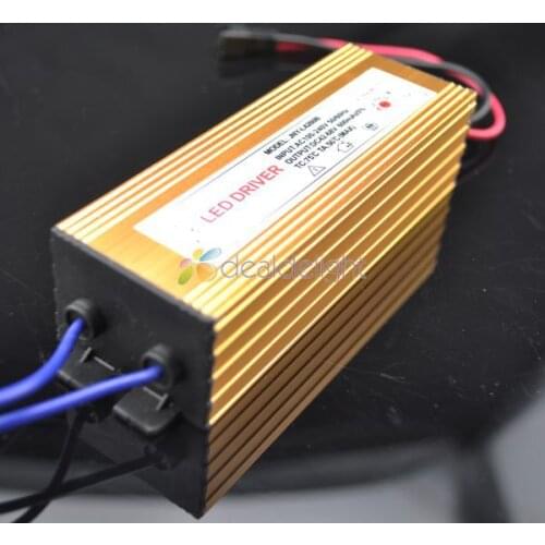 IP65 Waterproof Constant Current Driver for 14-18pcs 3W High Power LED AC85-265V to DC42-68V 600mA
