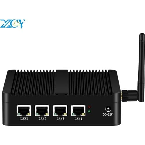 XCY X30A Firewall Router Mini PC Celeron J1900 4x GbE Intel i211 NIC WiFi 4G LTE Pfsense OPNsense Linux Appliance