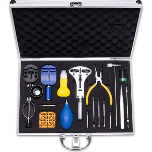 Watch Repair Tool Kit 41/40PCS, Spring Bar Tool Set Watch Case Opener Spring Bar Watch Band Link Tool Set with Carrying Case
