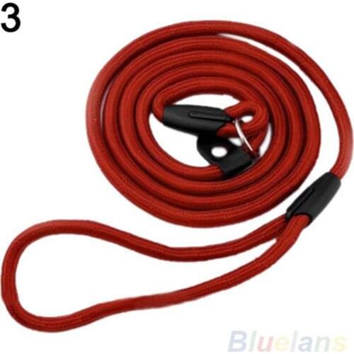 Pet Dog Nylon Rope Training Leash Slip Lead Strap Adjustable Traction Collar антистресс