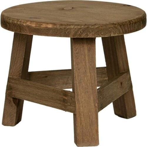 Wooden Plant Stand, High Stool Plant Stand Multi-Function Flower Pot Holder, for Gardening Decoration Living Room