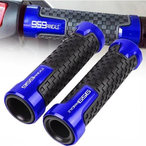 7/8 22mm Motorcycle Hand Grips Accessorie Handle Bar Handlebar Hand Grip For DUCATI 899 959 1199 1299 Panigale / S/ Tricolor