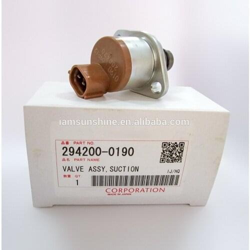 Scv valve 294200-0190 Original new common rail valve