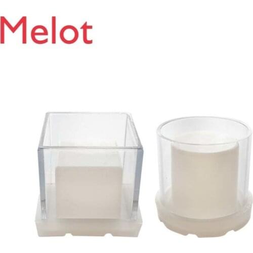 Aromatherapy Candle DIY Material Candle Making Homemade Handmade Silicone Mold Dried Flower Decoration Candle Resin Mold