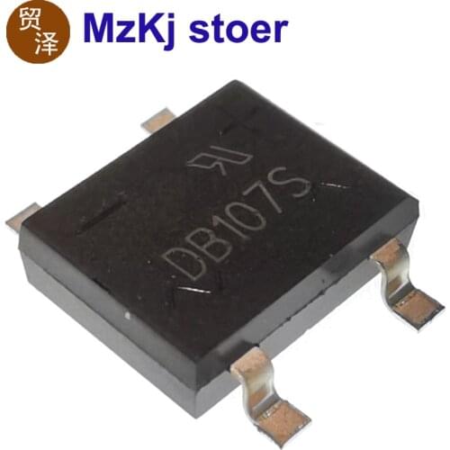 10PCS HOT NEW SMD DB107 DB107S 1A 1000V Single Phases Diode Rectifier Bridge SOP4