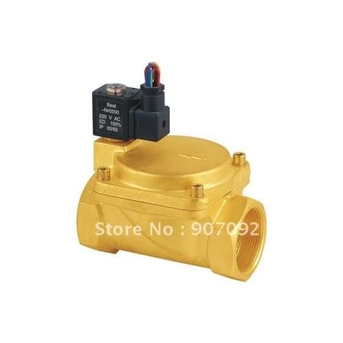 2'' 0927700 2/2 Way Brass Diaphragm Control Electric Valve Normally Closed Large Size