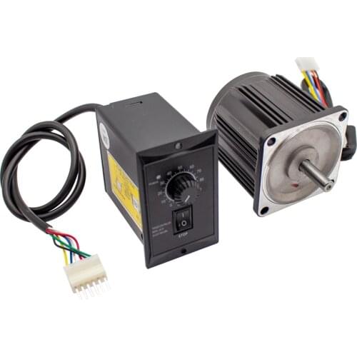 220V 25W Optical Axis Deceleration Geared AC Motor 1250RPM with Speed Controller Y