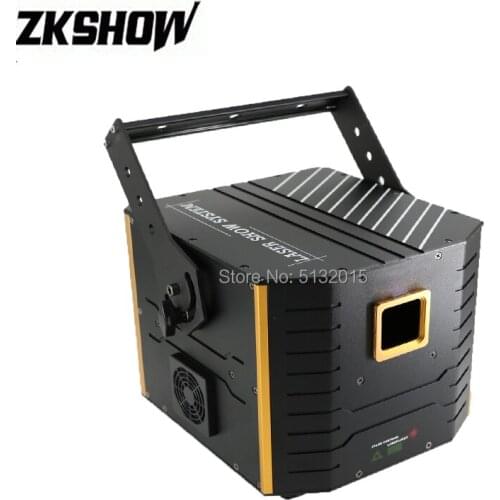 4PCS/Lot 3W 4W 5W Full Color LED Animation Laser Light DMX ILDA for DJ Disco Nightclub Music Show Performance Stage Lighting