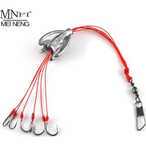 MNFT 5 Pcs/Pack Explosion Hook Fishing Hook Capture Off Ability Fish Tackle Imported High Quality Explosion Hanging Hooks