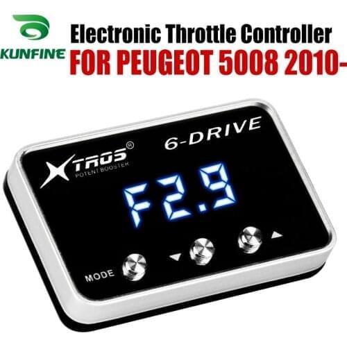 Car Electronic Throttle Controller Racing Accelerator Potent Booster For PEUGEOT 5008 2010-2019 Tuning Parts Accessory