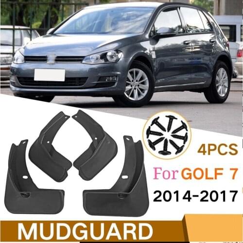 Car Mudguard For Volkswagen VW Golf 7 2014-2017 High-quality Mudguard Splash Protection Body Protection Car Accessories