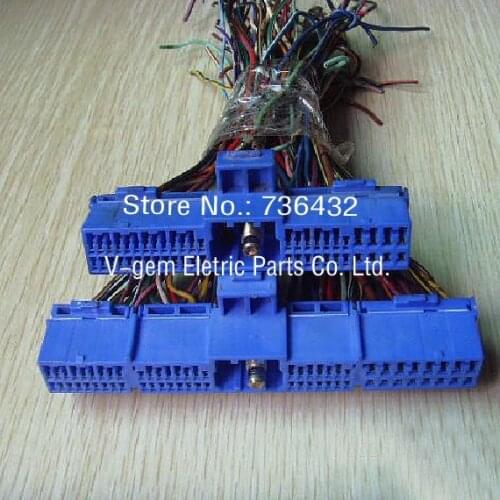 Fast Free shipping! Controller plug socket wire/controller Connector/controller plug of Hitachi excavator EX200-2 EX200-3