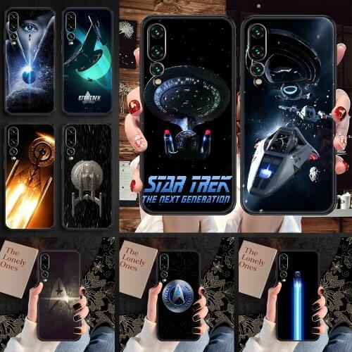 Star Trek Movie spaceship Phone case For Huawei P Mate P10 P20 P30 P40 10 20 Smart Z Pro Lite 2019 black tpu hoesjes fashion