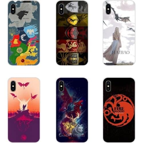 Game Thrones Wolf Accessories Phone Shell Covers For Xiaomi Redmi 4A S2 Note 3 3S 4 4X 5 Plus 6 7 6A Pro Pocophone F1