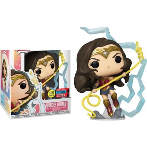 Funko WW84 Superhero WONDER WOMAN #361 Glows in the Dark Limited Edition Action Figure Toys Collection Vinly Model Children Gift