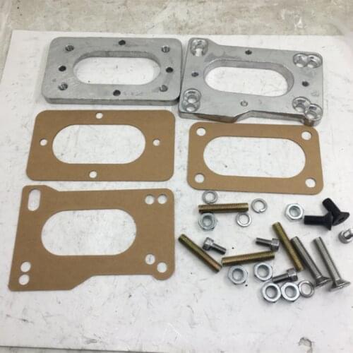 SherryBerg fajs EMPI carburettor carb Carburetor adapter kit for Toyota 22R 20R Weber includes gaskets / hardware/ plates 32/36