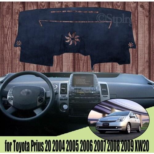 Dash Cover Mat Dashmat Dashboard Cover Protective Sheet Carpet for Toyota Prius 20 2004 2005 2006 2007 2008 2009 XW20 Styling