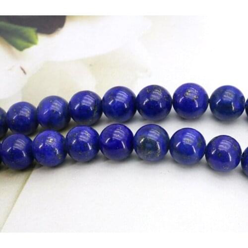 Hot!Lapis lazuli 8mm round loose beads 15" DIY jewelry making handmade design bracelet necklace gifts