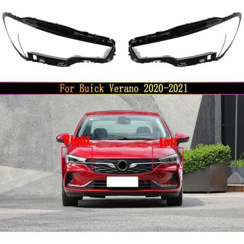 Head Lamp Light Case For Buick Verano 2020 2021 Car Front Headlight Lens Cover Lampshade Glass Lampcover Caps Headlamp Shell