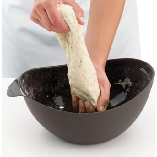 Silicone Bread Baking Bowl Multi Microwave Oven Fish Steam Bowl Heat Resistant Reusable Folding Food Cooking Bowl Kitchen Tool