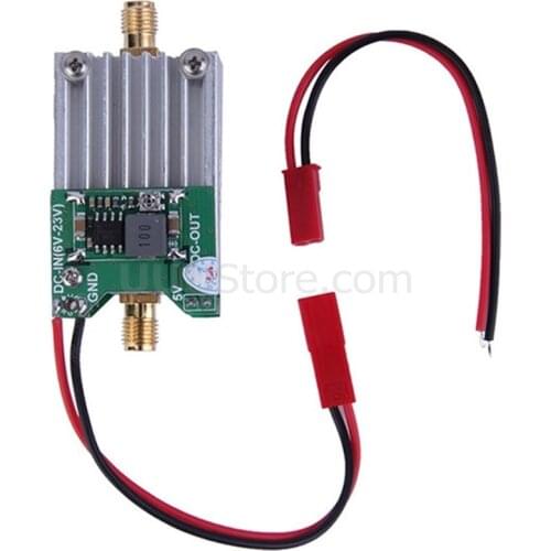 5.8Ghz 5.8G 2W 33dBm Gain Controllable Amplifier Signal Booster For FPV Multi VTX Transmitter RC Quadcopter