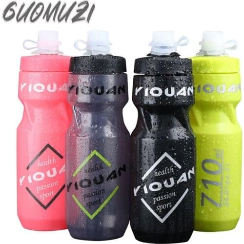 Bicycle Water Bottle 710ML Leak-proof PP Drink Sport Water Bottle Bikes Lockable Cycling Squeeze Water Bottles