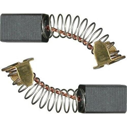 2pcs Carbon Brushes 6x10x15mm Power Tools Spare Parts For Electric Motors Black Decker Angle Grinder Replacement Spare Parts