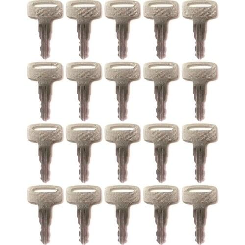 20 keys for Wacker Neuson Roller Heavy Equp 160431 6896 Landpride Zero Mwr160431
