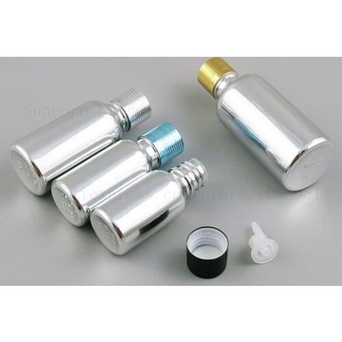 5ml Small Essential Oil Vials Bottles 10ml 1oz 50 100 ml Glass Bottle with Orifice Reducer and Cap Essential Oil bottle 20pcs