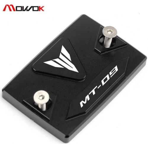 Motorcycle Accessories CNC Front Brake Fluid Reservoir Cap Cover Fits For yamaha MT-09 mt09 ABS 2014-2020 2015 2016 2017 MT07