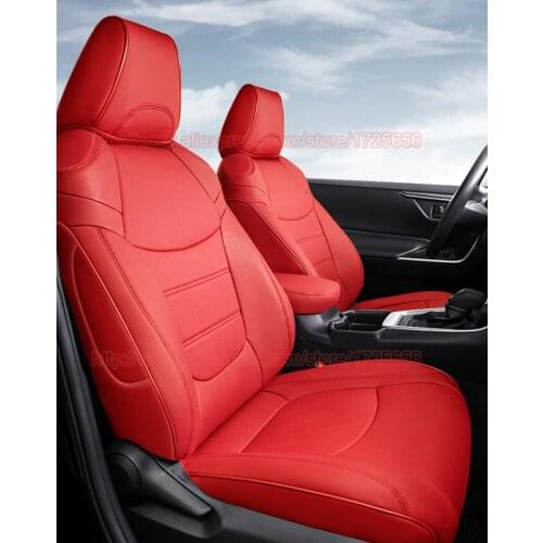 AutoDecorun PVC Leather Seat Supports for Honda Fit Car Seat Cover 2003-2018 Same Style Original Interior Accessories 10pcs/Set