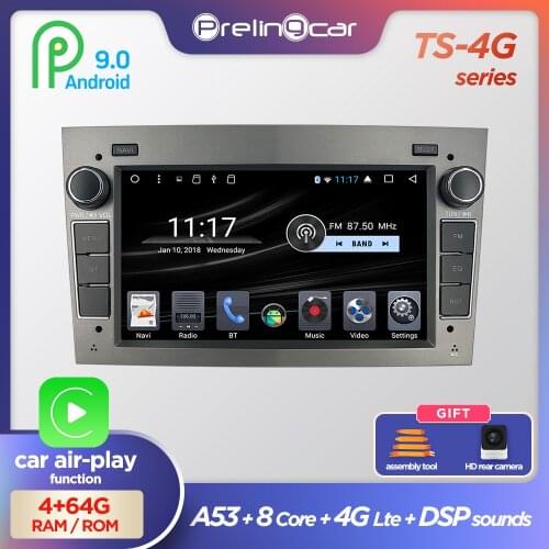 Android 9.0 For para Astra Meriva Vectra Antara Zafira Corsa Car Radio Multimedia Video Player GPS Navigation NO DVD 2 Din DSP