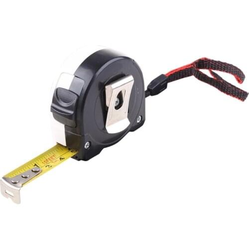 F3MD Alloy Keychains Single Side Blank Keychains Thermal Transfer Steel Tape Measure Keychain for Christmas Day Gift