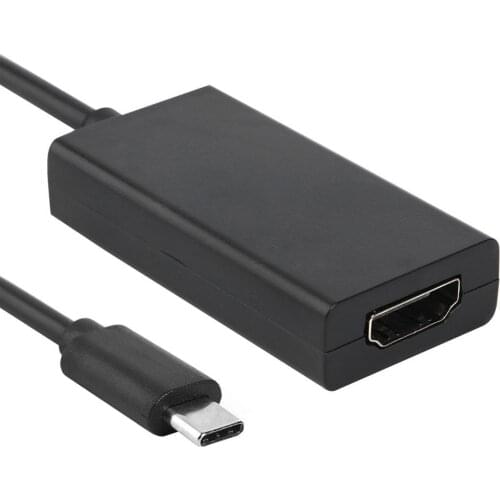 Usb Type C To HDMI 1080p Hd Tv Cable Adapter 1080P HD Adapter Type C Easy To Operate Converter Micro-USB To HDMI Adapter