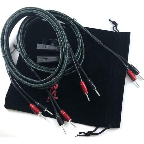 Rocket 88 Pair 72V DBS Speaker Cable BFA SILVER - BANANA or Spade PLUG