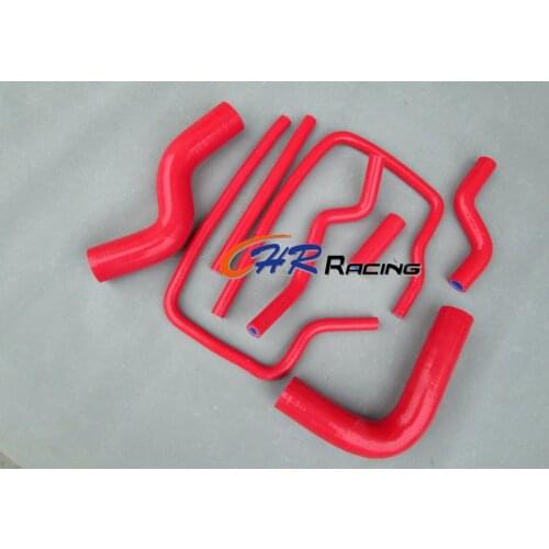 RED For Subaru Impreza GC8 EJ20 STi WRX GT Ver 3-6 96-00 Silicone Radiator Hose