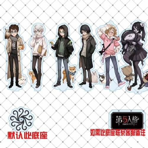 New Anime Identity V Naib Subedar Emma Woods Cute Stand Figure Cosplay Acrylic Gifts Cartoon Model Plate Desk Decor Xmas