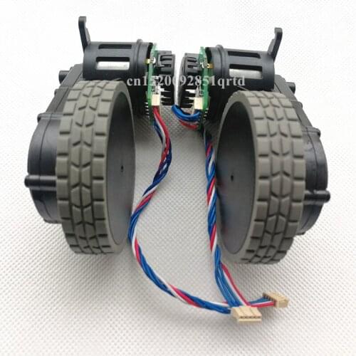 Original Right Left wheel with motor for robot vacuum cleaner Ecovacs Deebot DT85 DT83 robot Vacuum Cleaner Parts wheel motor