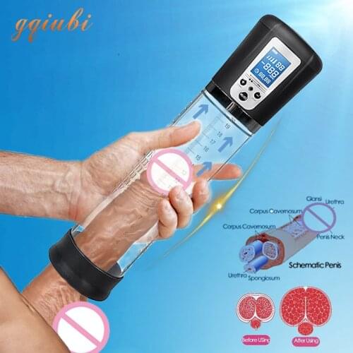 Penis enlarg pump electric vacuum pump for penis enlargerment dick pump erection extender enhancer penis penile sex toy for men