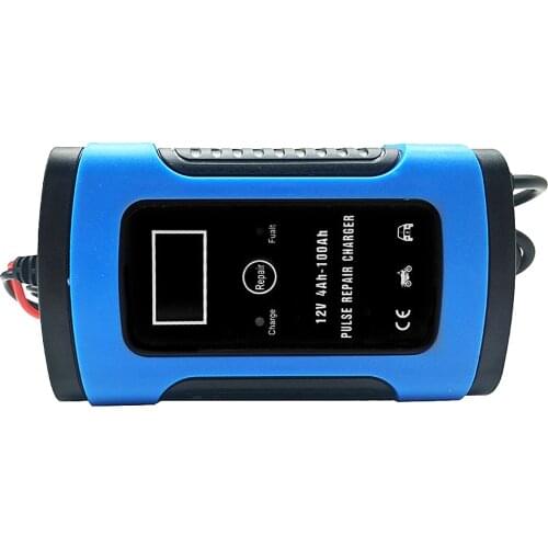 Fully-Automatic Smart Battery Charger 12V 6A 24V 4A for Car Lawn Mower