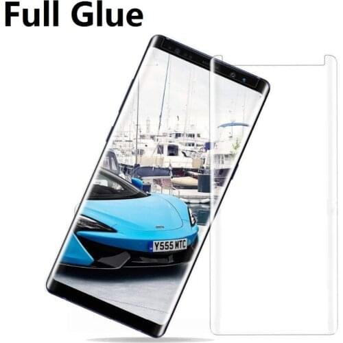 Full Glue all Surface Tempered glass film for Samsung Galaxy S9 S8 note8 S8 PLUS Screen Protector for S9 PLUS Note9 Glass
