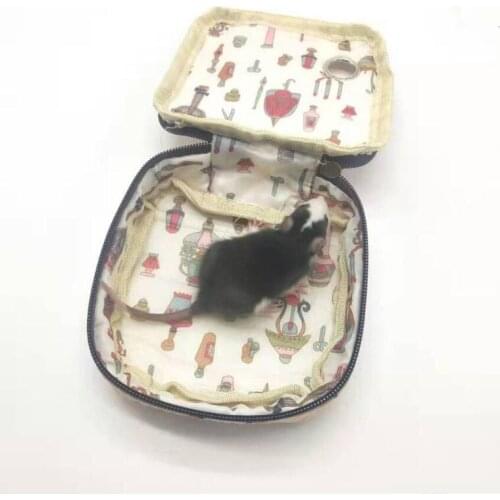 Portable Small Pet Outing Carry Bag Breathable Mustela Hedgehog Sleeping Cotton Nest Golden Bear Squirrel Honey Bag Pet Supplies