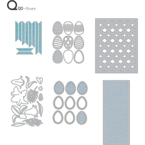 Egg Shell Flowers Cutting Dies Scrapbooking Stampin Up Stamps and Dies 2021 New DIY Card Make Mould Model Craft Decoration