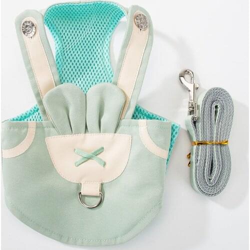 Mesh Cat Harness And Leash Set Breathable Adjustable Pet Vest Harness For Small Dog Cat Walking Harnesses Leads