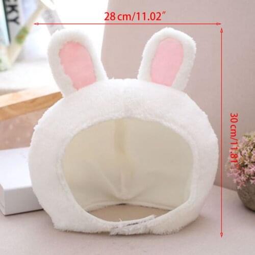 Women Girls Cute Rabbit Frog Animal Earflap Hat Winter Warm Plush Beanie Cap Mask Cosplay Costume Party Supplies Photo Props